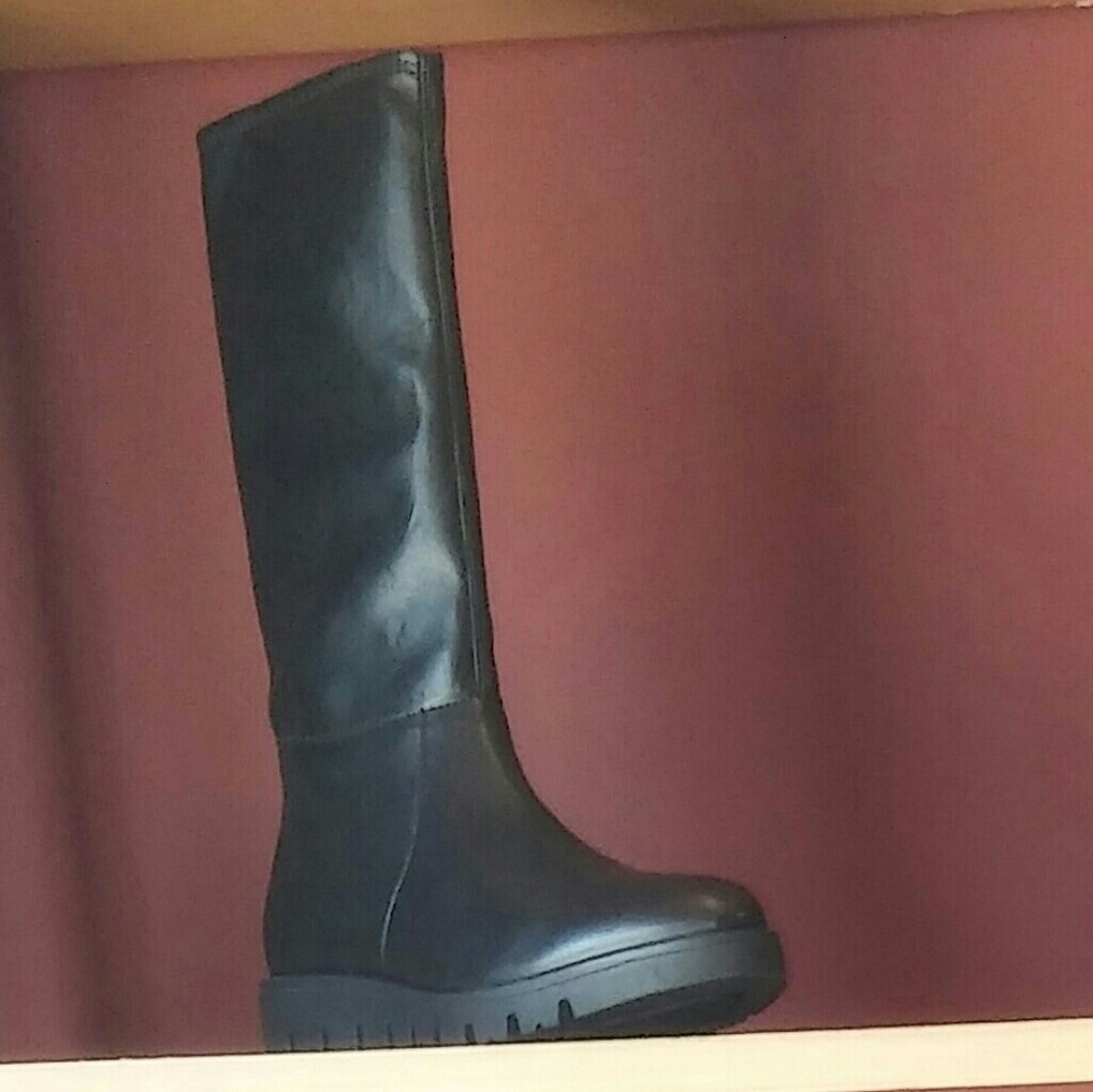 Nw Stretch High Boot Black
